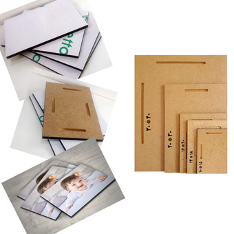 تخته شاسی 8 میلی متر 15x20 سایز A5