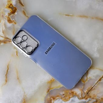 قاب PC سامسونگ Galaxy A15 براق متال محافظ لنزدار