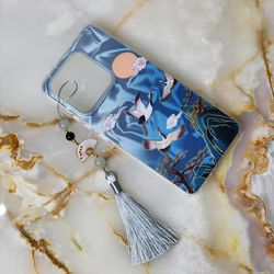 قاب رقص درنا با آویز شیائومی Redmi Note 13 - همراه با هدیه - گلس پشت و رو