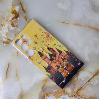 قاب هولوگرامی سامسونگ Galaxy S24 Ultra آبرنگی مرواریدی محافظ لنزدار