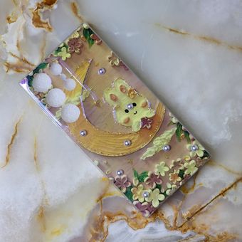 قاب هولوگرامی سامسونگ Galaxy S24 Ultra آبرنگی مرواریدی