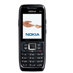 قاب و شاسی کامل گوشی نوکیا Nokia E51 رنگ مشکی دور نقره ای