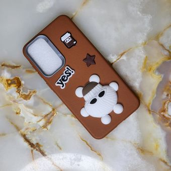 قاب چرمی ژله ای Leather سامسونگ Galaxy A36 طرح دار