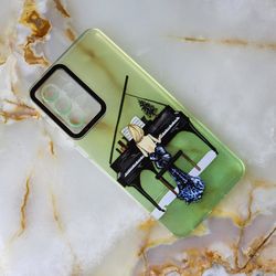 قاب ژله‌ای فانتزی محافظ لنزدار سامسونگ Galaxy A33 5G - دختر پیانو زن