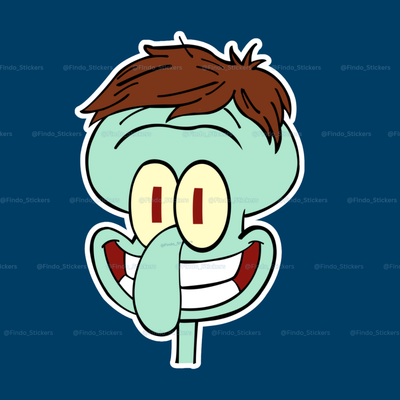 استیکر اختاپوس خندان 👻