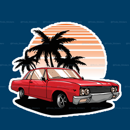 استیکر ماشین کلاسیک3#🚗🏜