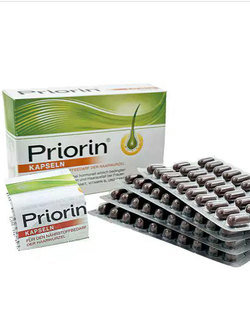 قرص ضد ریزش مو و تقویت مو پریورین اصل برند بایر 120 عددی