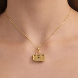 آویز LoveLock (3.12 گرم)