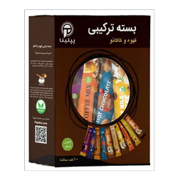 بسته ترکیبی قهوه وکاکائو ساشه ای پپتینا