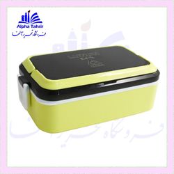 ظرف غذا پلاستیکی یک طبقه مستطیلی کارا مدل LUNCH BOX