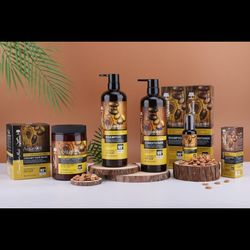 ست شامپو و ماسک و روغن آرگان بدون سولفات اصلی