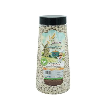 لوبیا سفید ارگانیک چتر گندمی 700 گرم