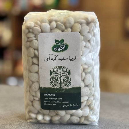 لوبیا سفید کَره ای آبگینه 800 گرم