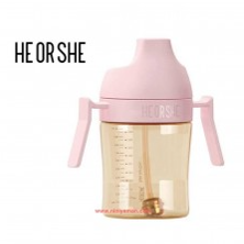 لیوان آبمیوه خوری هی اور شی 210 میل صورتی