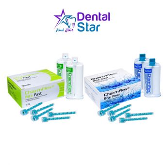 ماده قالبگیری افزایشی ثبت بایت دنتکیست CharmFlex Bite Fast/Bite Clear