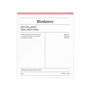 ماسک صورت ورقه ای کلاژن بایودنس جوانساز، آبرسان سری بیو کلاژن Biodance Bio-Collagen Real Deep Sheet Face Mask