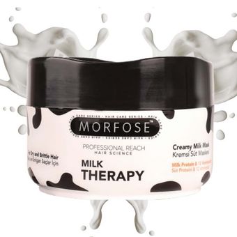 ماسک مو شیر مورفوس Milk Therapy حجم 250 میلی لیتر
