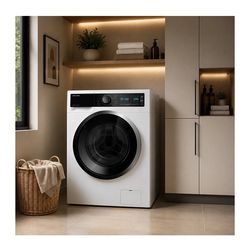 ماشین لباسشویی دوو 9 کیلویی مدل LM9140 سفید/نقره‌ای