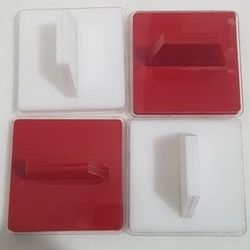 مهر ساده پلاستیکی متوسط مستطیل و بیضی (تا سایز 50*30 میلیمتر)