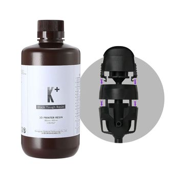 رزین +K سخت رزیون رنگ سیاه Resione K+ Black Tough ABS Like Resin