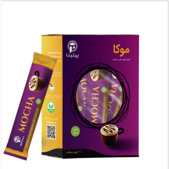 موکا(مخلوط قهوه گلدوشکلات)10عددساشه پپتینا