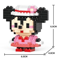 لگو فیگور ساختنی 225 تکه بریکس مدل میکی موس2