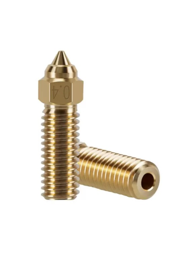 نازل برنجی قطر های مختلف مناسب پرینترهای سه بعدی K1,K1Max, Alpha30 Smart