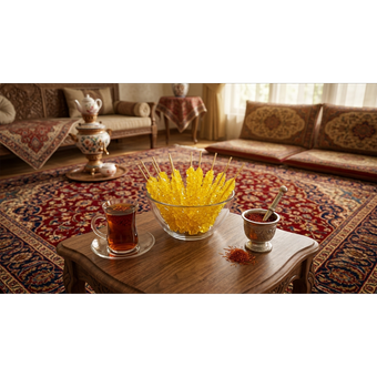 نبات زعفرانی چوبدار