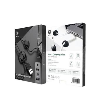 نظم‌دهنده کابل گرین لاین 10 در 1 Green Lion 10-in-1 Cable Organizer