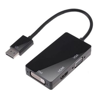 تبدیل DisplayPort به VGA/DVI-I/HDMI مدل کمبو