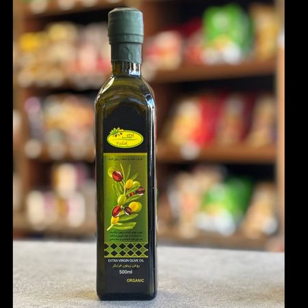 روغن زیتون فدک فرابکر نیم لیتری مزرعه ارگانیک فدک