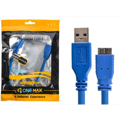 کابل هارد اکسترنال USB 3.0 وان مکس (ONE MAX) طول 0.3 متر