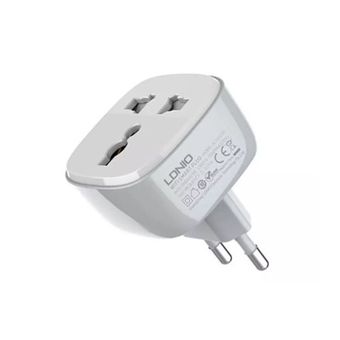 مبدل برق چراغ دار LDNIO مدل A-01