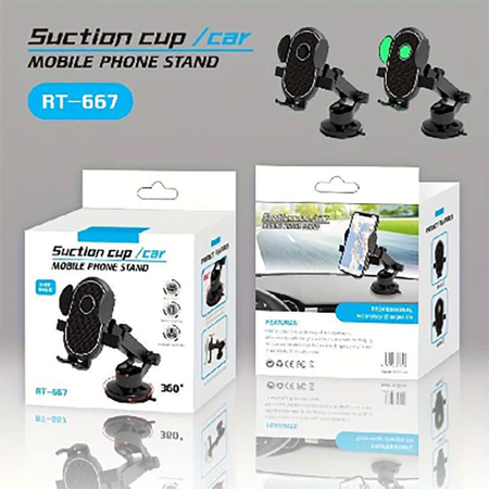 هولدر360درجه موبایلsuction cup 667