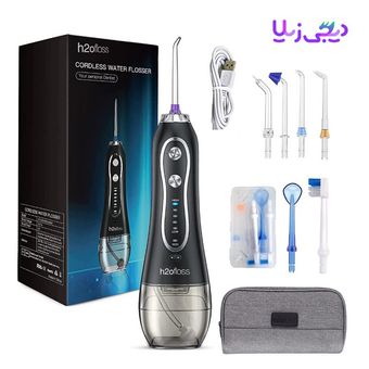 واتر جت و مسواک  شارژی و قابل حمل مدل H6 h2ofloss