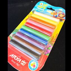 خمیربازی وکیومی 10 رنگ آریا 🎨🧡