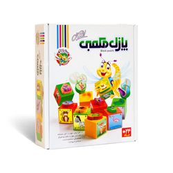 بازی آموزشی پازل مکعبی اشکال سنجاقک