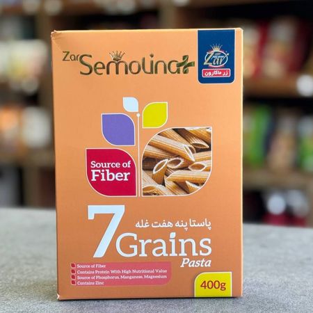 پاستا پنه هفت غله زر ماکارون -400 گرم