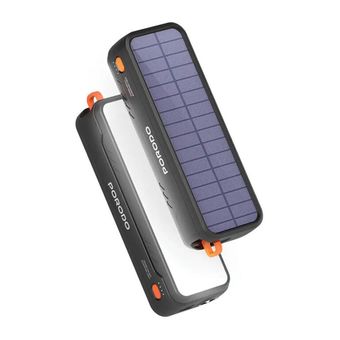 پاور بانک خورشیدی پرودو مدل Powered PDPBAS149 ظرفیت 20000 میلی آمپر ساعت