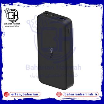 پاوربانک شیائومی مدل Redmi PB200LZM ظرفیت 20000 میلی آمپر ساعت
