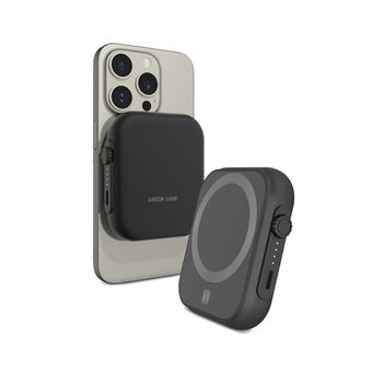 پاوربانک مگ سیف گرین لاین green lion magsafe trio پاوربانک مگ سیف گرین لاین Green Lion MagSafe Trio Power Bank 5000mAh
