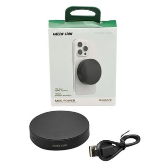 اوربانک مینی مگ سیف گرین لاین Green Lion MAG Power 3000mAh Power Bank GL-PX26