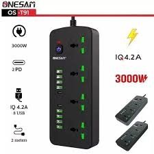 پاورسوکت برق onesam مدل os-t91