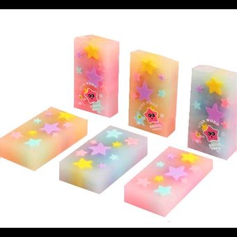 پاک کن ژله ای مدل مغز دار طرح ستاره