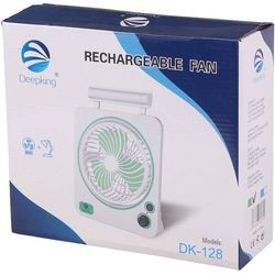 پنکه رومیزی شارژی دیپ کینگ مدل DK128