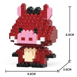 لگو فیگور ساختنی 159 تکه بریکس مدل پومبا