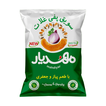 سویق پفی غلات کامل پیازجعفری50گرمی مهدیار