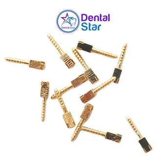 پین داخل کانال برنجی کروکو Croco Gold Screw Posts