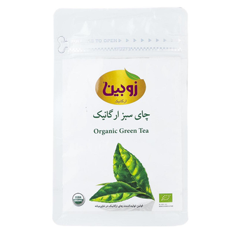 چای سبزارگانیک100گرمی زوبین