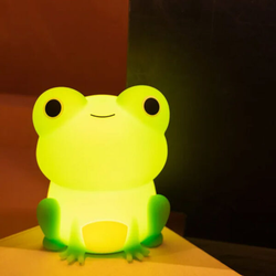 چراغ خواب فانتزی سیلیکونی مدل قورباغه - Glow Frog Silicon light